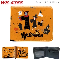 Halloween color PU leather fol...