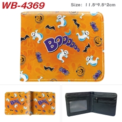 Halloween color PU leather fol...