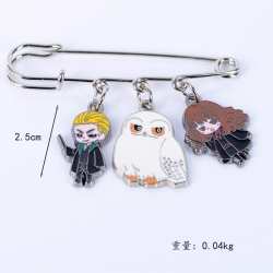 Harry Potter Anime metal brooc...