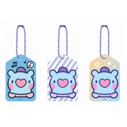 BTS Acrylic key ring bag penda...