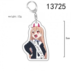 Chainsaw man Anime Acrylic Key...
