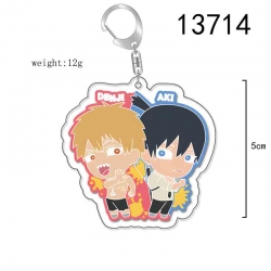 Chainsaw man Anime Acrylic Key...