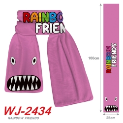 Rainbow friends Anime fleece s...