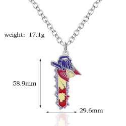 Chainsaw man Metal necklace ac...