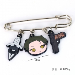 SPY×FAMILY Anime metal brooch ...