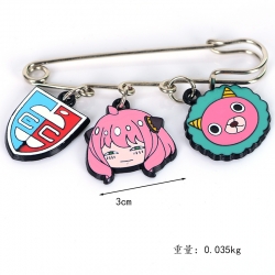 SPY×FAMILY Anime metal brooch ...