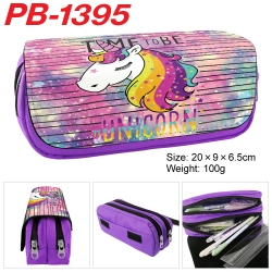 Unicorn Cartoon double-layer z...