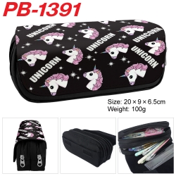 Unicorn Cartoon double-layer z...