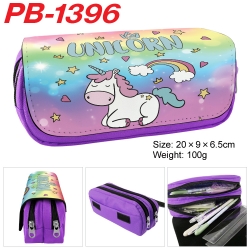 Unicorn Cartoon double-layer z...