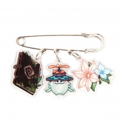 Genshin Impact 3 Pendants Clot...