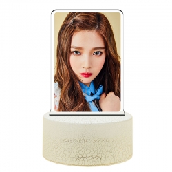 Red Velvet Acrylic night light...