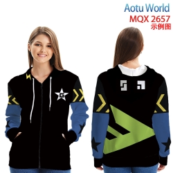 AOTU Long Sleeve Hooded Full C...