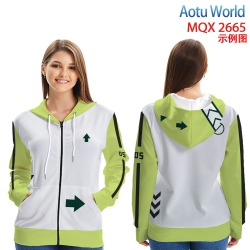 AOTU Long Sleeve Hooded Full C...