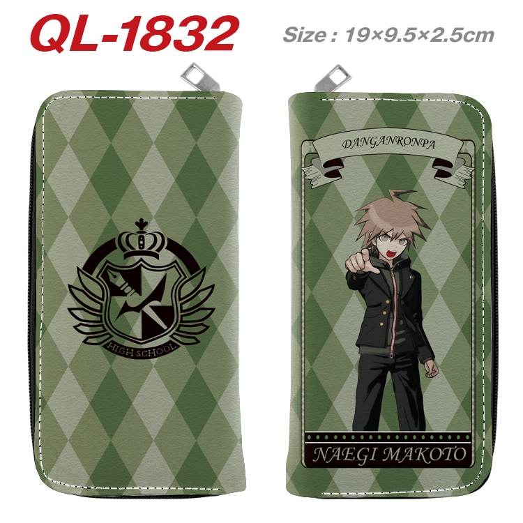 Dangan-Ronpa Animation perimeter long zipper wallet 19.5x9.5x2.5cm  QL-1832