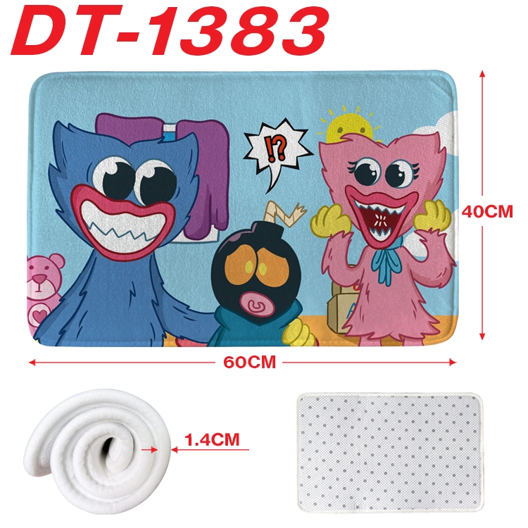 Poppy Playtime Animation full-color carpet floor mat 40x60X1.4cm  DT-1383