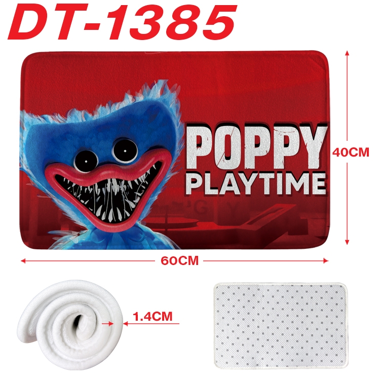 Poppy Playtime Animation full-color carpet floor mat 40x60X1.4cm  DT-1385