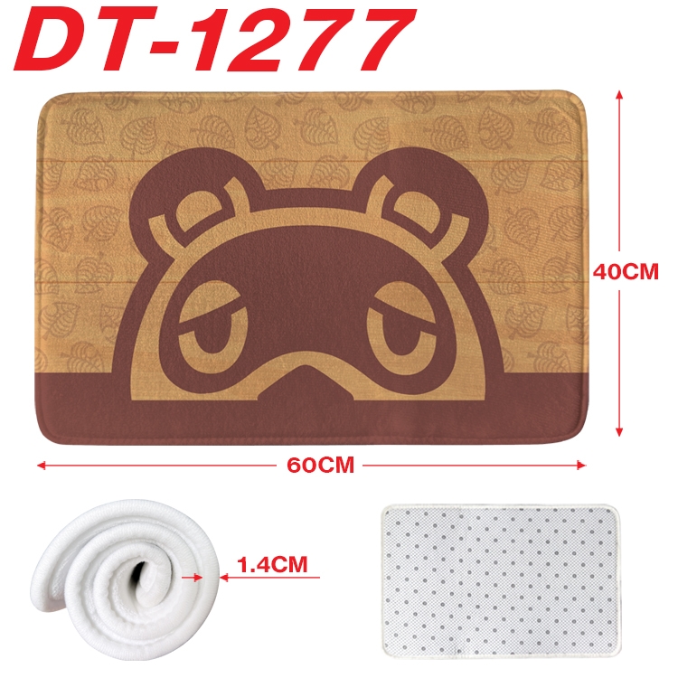 Animal Crossing Animation full-color carpet floor mat 40x60X1.4cm DT-1277
