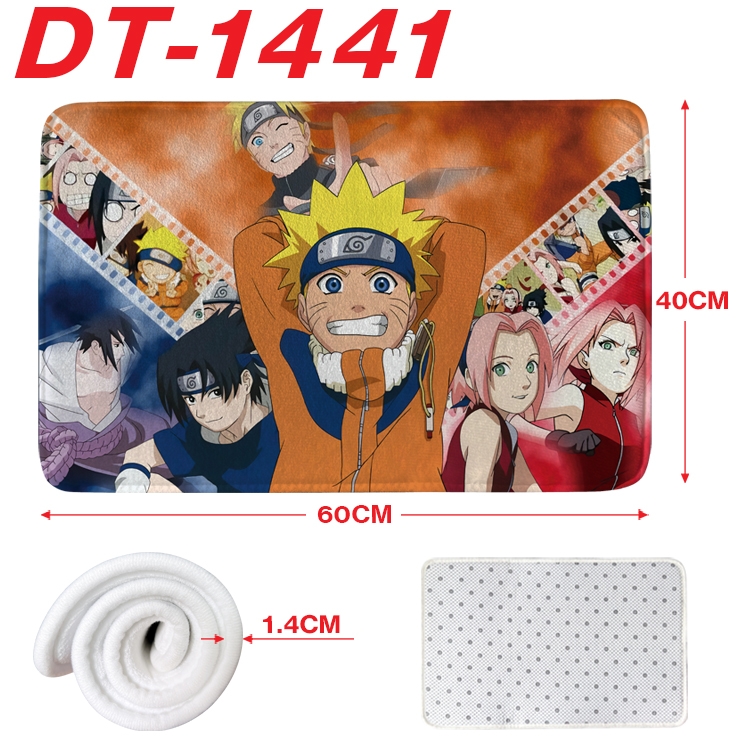 Naruto Animation full-color carpet floor mat 40x60X1.4cm DT-1441