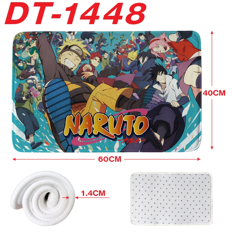 Naruto Animation full-color carpet floor mat 40x60X1.4cm  DT-1448