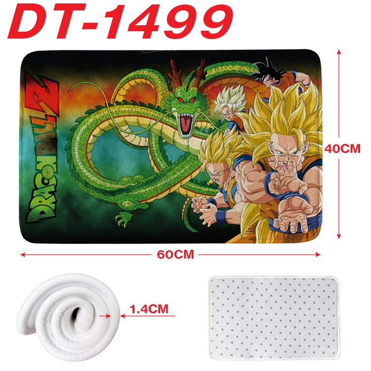 DRAGON BALL Animation full-color carpet floor mat 40x60X1.4cm DT-1499