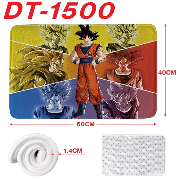 DRAGON BALL Animation full-color carpet floor mat 40x60X1.4cm DT-1500