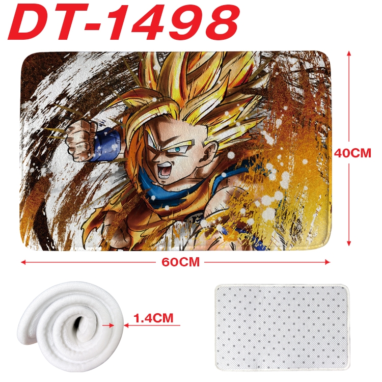 DRAGON BALL Animation full-color carpet floor mat 40x60X1.4cm DT-1498