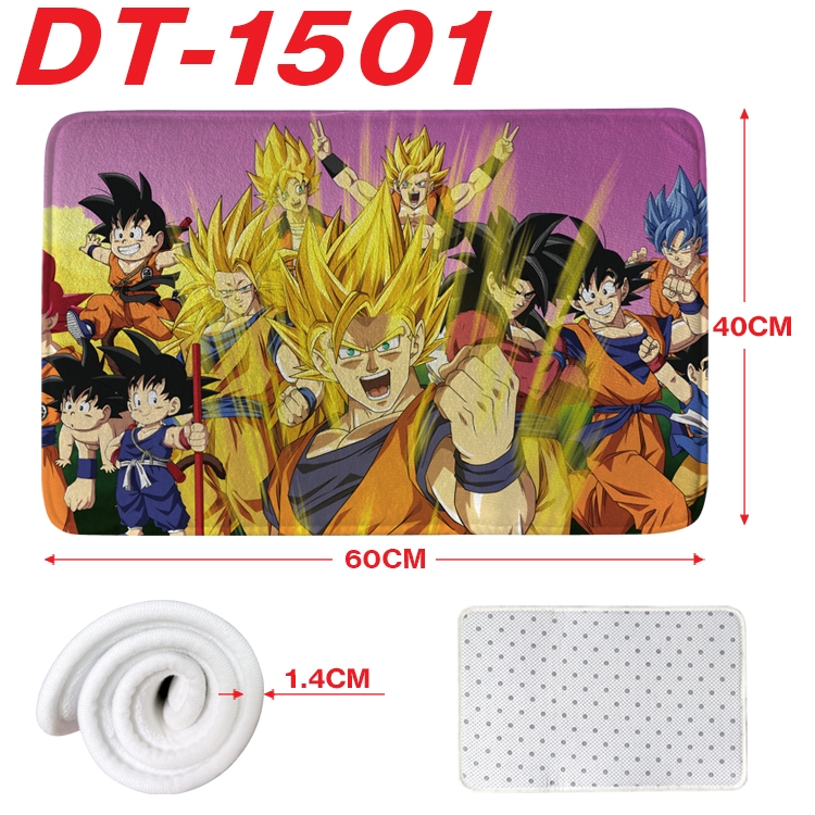 DRAGON BALL Animation full-color carpet floor mat 40x60X1.4cm  DT-1501