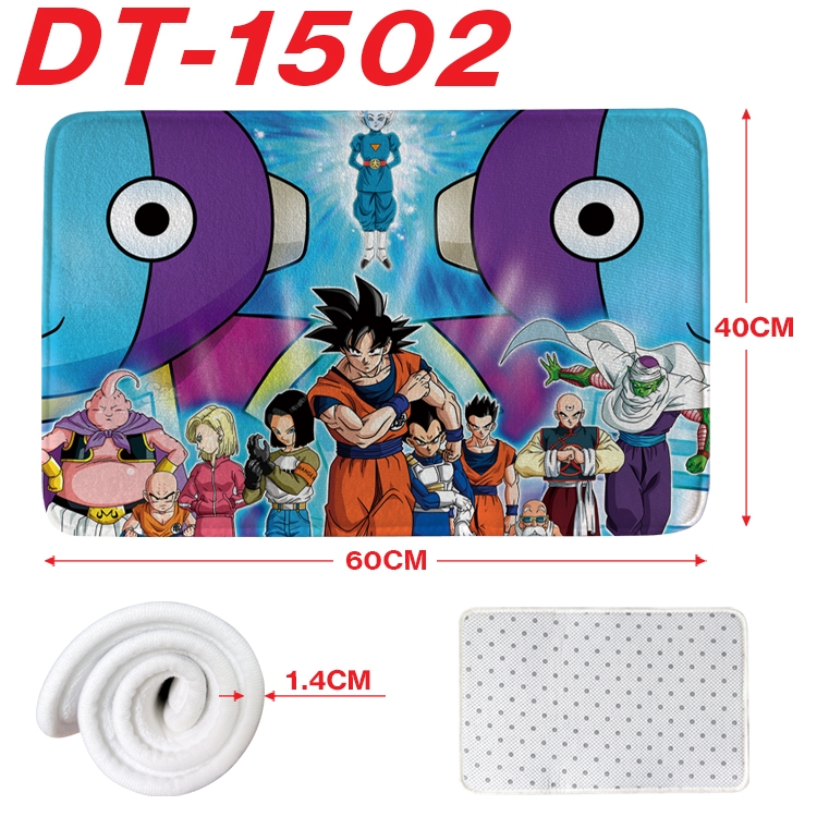 DRAGON BALL Animation full-color carpet floor mat 40x60X1.4cm DT-1502