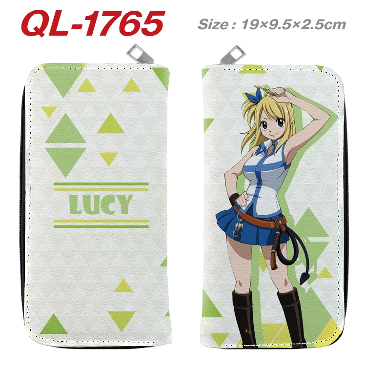 Fairy tail Animation perimeter long zipper wallet 19.5x9.5x2.5cm QL-1765