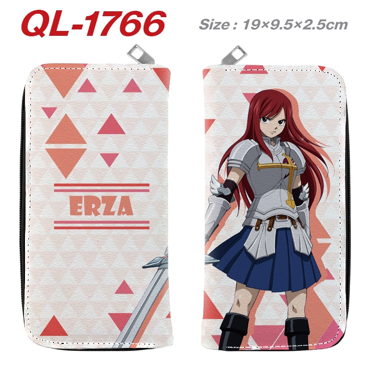 Fairy tail Animation perimeter long zipper wallet 19.5x9.5x2.5cm QL-1766