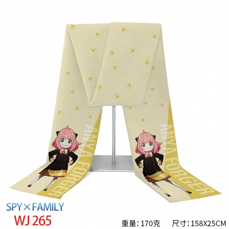 SPY×FAMILY Anime full-color flannelette scarf 158x25cm WJ-265