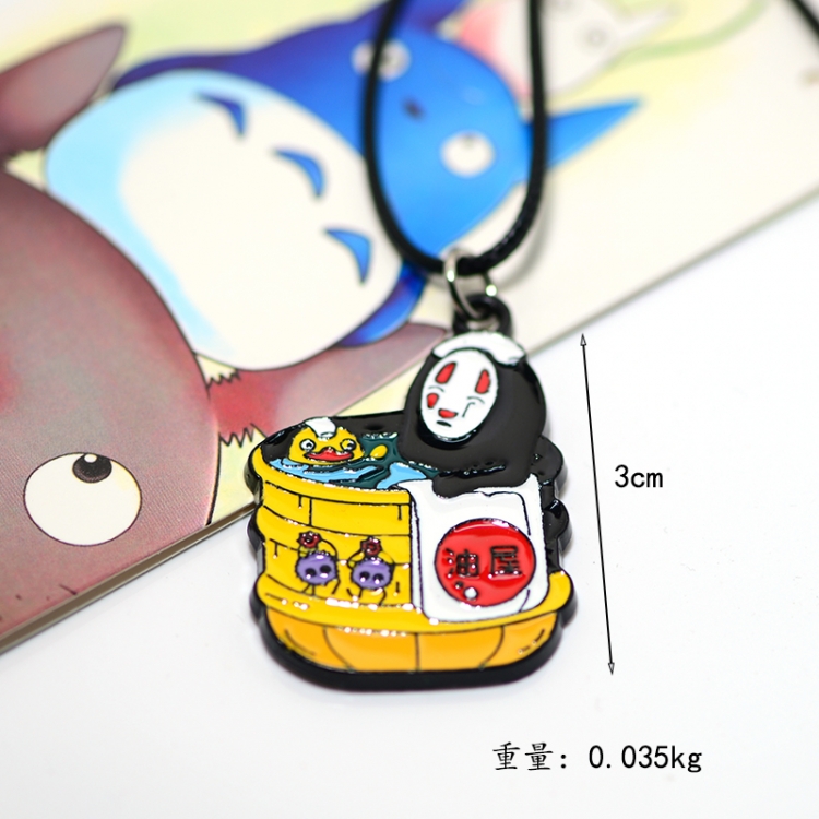 TOTORO Animation peripheral leather rope necklace pendant price for 5 pcs