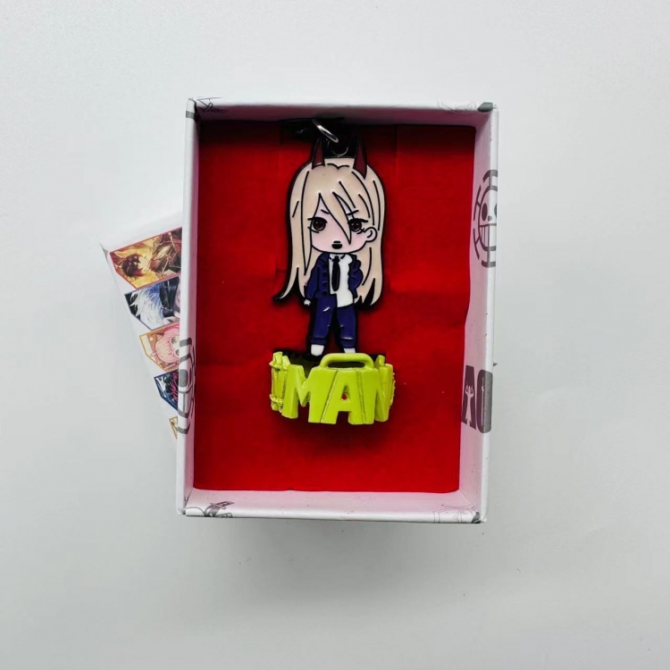 Chainsaw man Cartoon peripheral ring box 2 packs