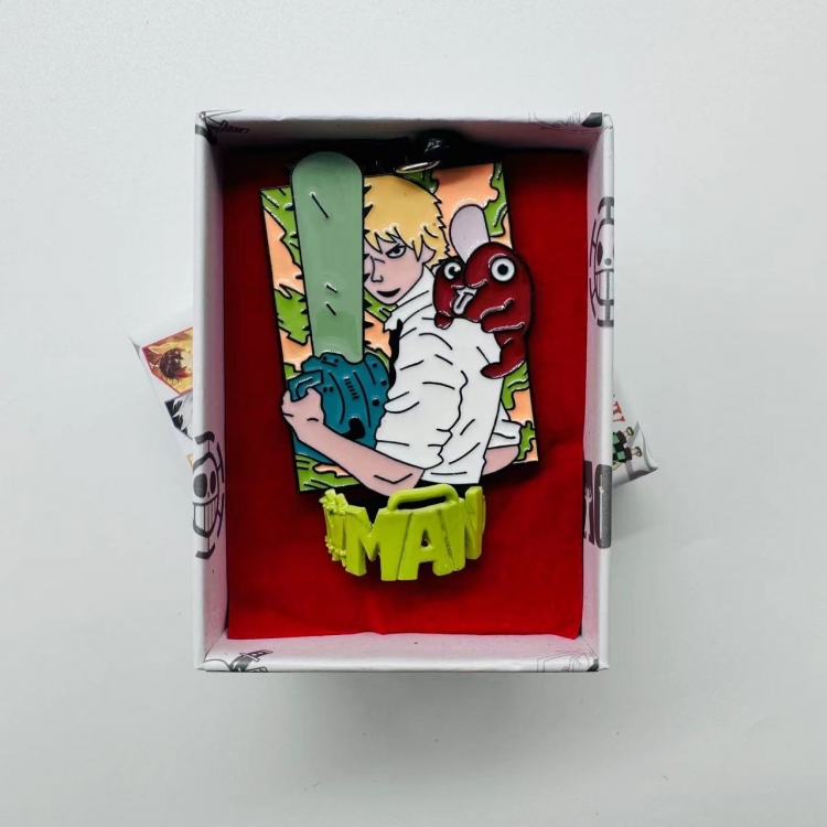 Chainsaw man Cartoon peripheral ring box 2 packs