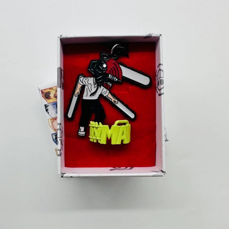 Chainsaw man Cartoon peripheral ring box 2 packs