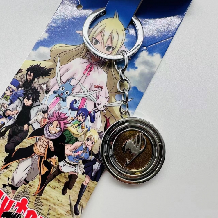 Fairy tail Animation metal key chain pendant price for 5 pcs