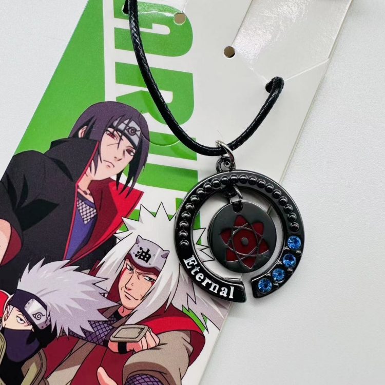 Naruto Animation peripheral leather rope necklace pendant accessories price for 5 pcs