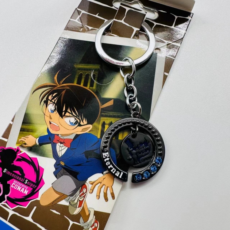 Detective conan Animation metal key chain pendant price for 5 pcs