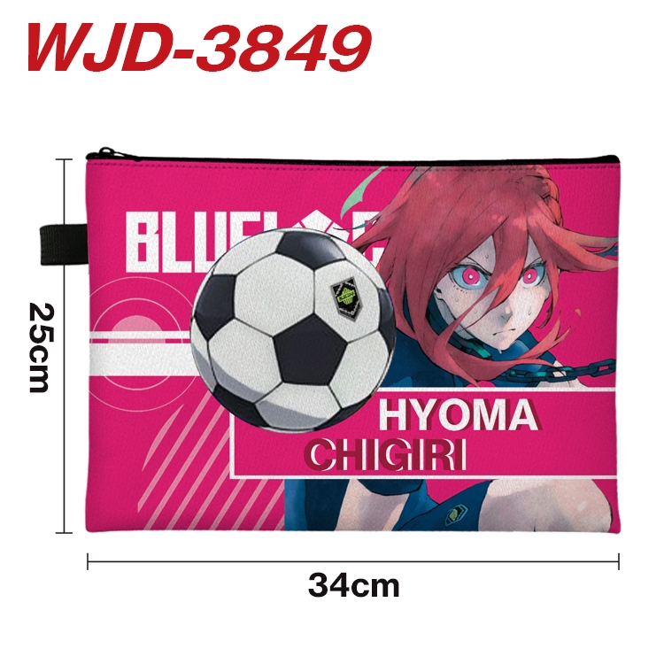 BLUE LOCK Anime Full Color A4 Document Bag 34x25cm WJD-3849