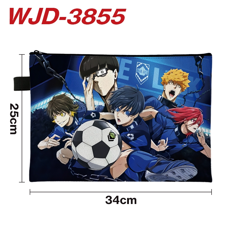 BLUE LOCK Anime Full Color A4 Document Bag 34x25cm  WJD-3855
