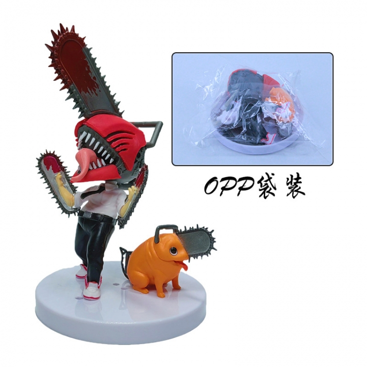 Chainsaw man Bagged Figure Decoration Model 8cm a set of 2