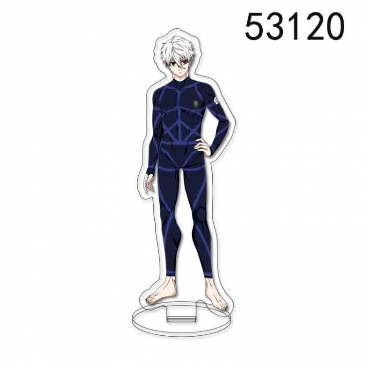 BLUE LOCK Anime characters acrylic Standing Plates Keychain 15CM 53120