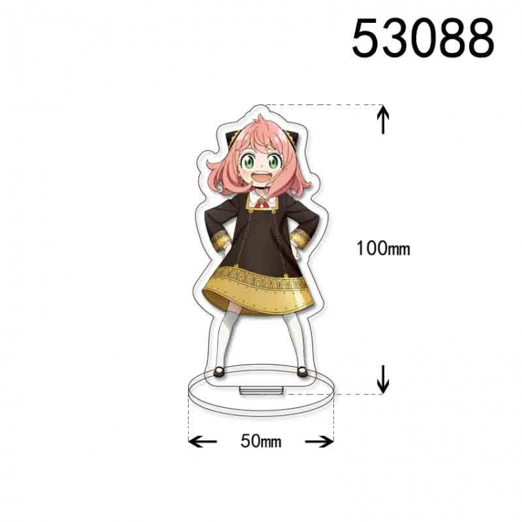 SPY×FAMILY  Anime characters acrylic Standing Plates Keychain 10CM 53088