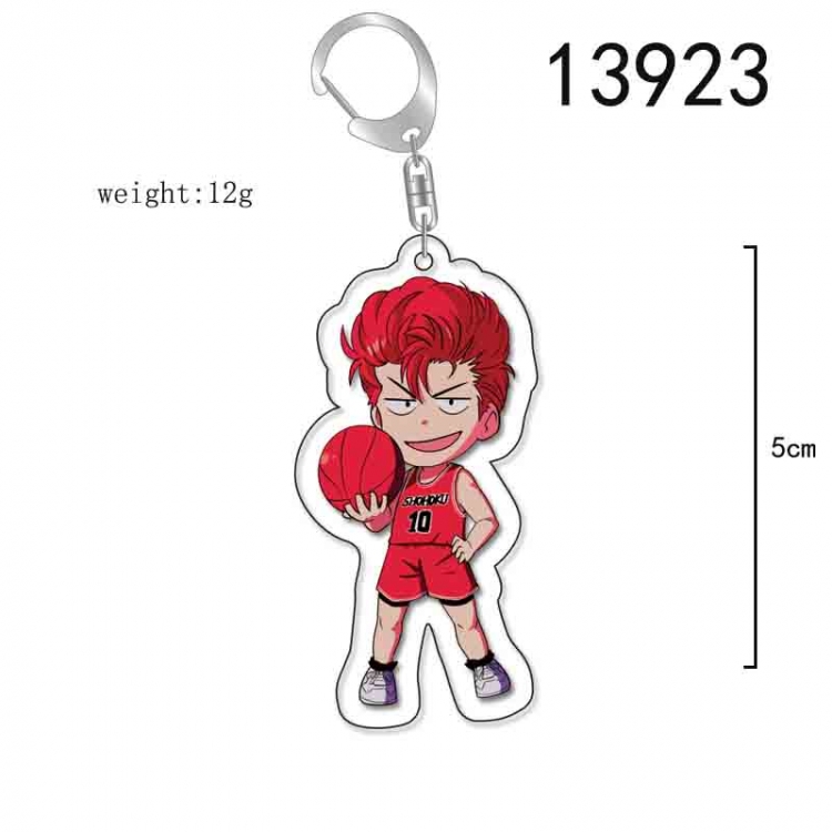 Slam Dunk Anime Acrylic Keychain Charm price for 5 pcs 13923