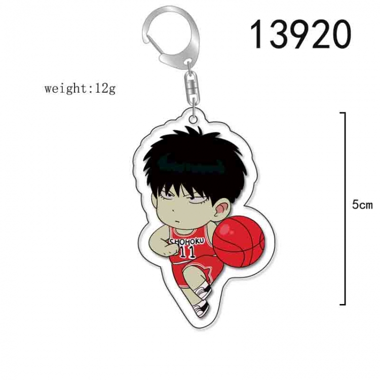 Slam Dunk Anime Acrylic Keychain Charm price for 5 pcs 13920