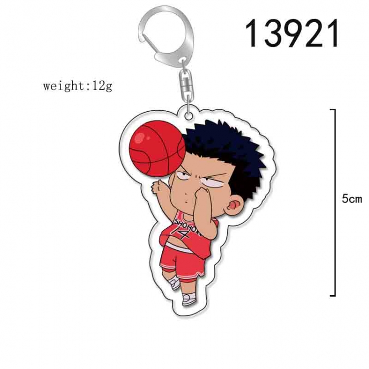 Slam Dunk Anime Acrylic Keychain Charm price for 5 pcs 13921