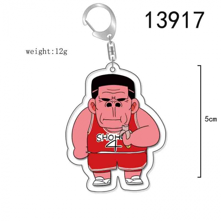 Slam Dunk Anime Acrylic Keychain Charm price for 5 pcs 13917