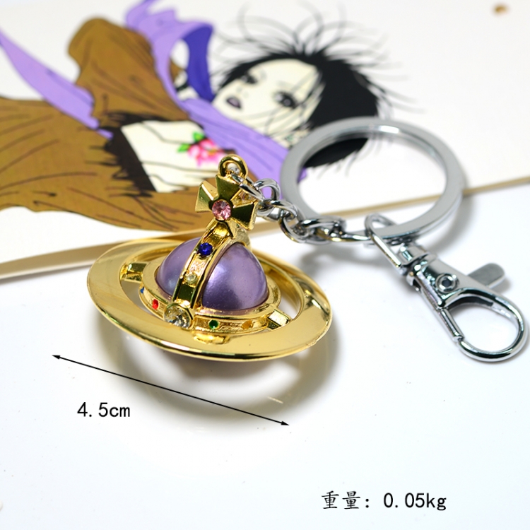 Fairy tail Metal key chain pendant around animation  price for 5 pcs