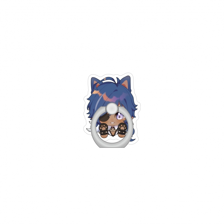 Genshin Impact Anime Peripheral Acrylic Ring Buckle Phone Holder price for 5 pcs