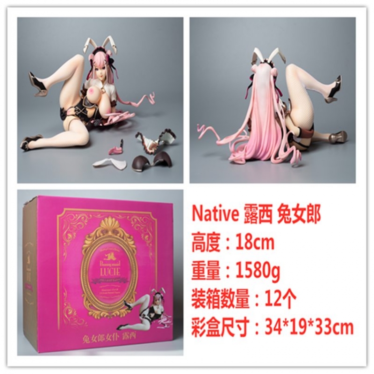 Native Boxed Figure Decoration Model 18cm